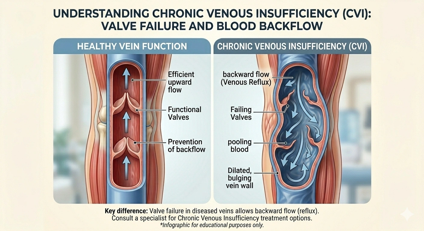 Insuficiencia venosa crónica: causas, síntomas y tratamiento en Vein Treatment Centers of NJ