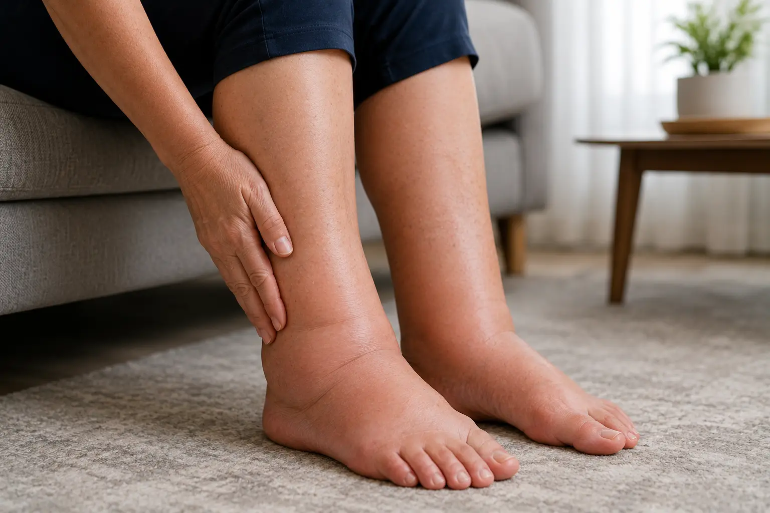 Swollen legs and ankles — top causes including venous insufficiency and DVT