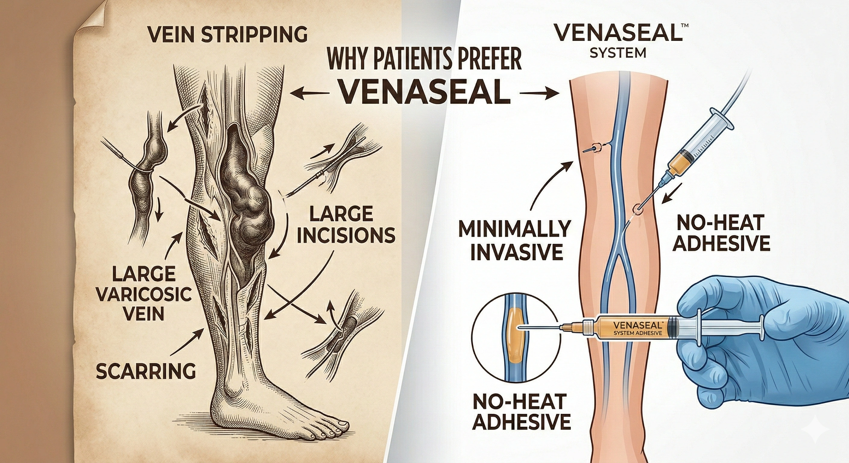Why New Jersey patients prefer VenaSeal over traditional vein treatments