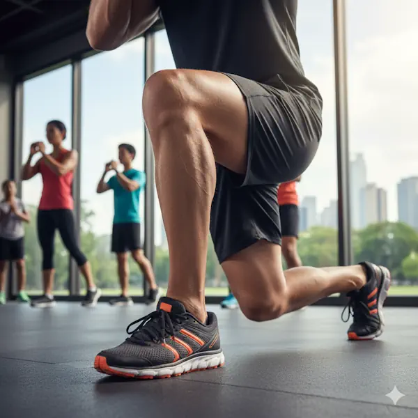 Woman with healthy legs after vein treatment